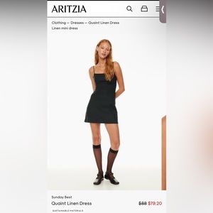 Sunday Best Quaint Linen Dress